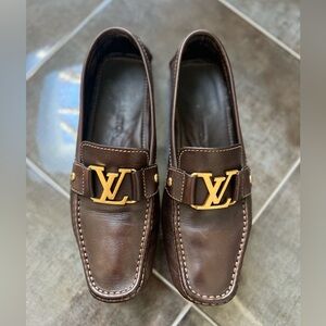 Louis Vuitton Monte Carlo moccasin in brown leather /Men/ Size 10